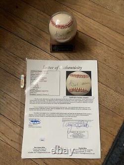 Hank Aaron Autographed Official Rawlings Baseball Signed with JSA LOA ZZ25616