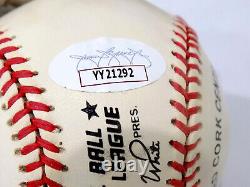 Hank Aaron HOF Signed Autogragh Official National League Baseball JSA? LOA NICE
