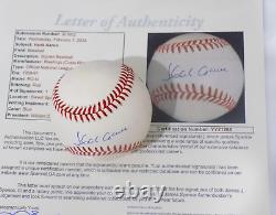 Hank Aaron HOF Signed Autograghed Official National League Baseball JSA? LOA
