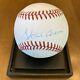 Hank Aaron Signed Autographed Official National League Baseball Braves