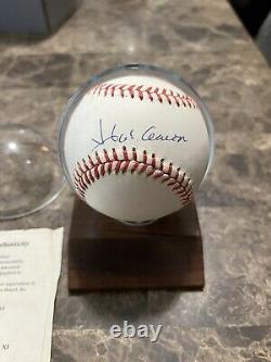 Hank Aaron Signed Official National League Baseball William D. White With COA
