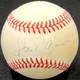 Hank Aaron signed Official National League ONL Baseball autograph Beckett BAS