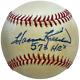 Harmon Killebrew Autographed Official National League Baseball (JSA)