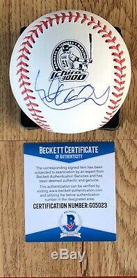 Ichiro Suzuki Signed 3000th Hit Official Major League Baseball Beckett BAS COA