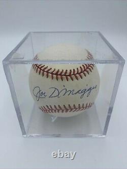JOE DIMAGGIO Autographed Signed Official American League MLB Rawlings Baseball