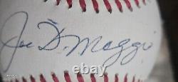 JOE DiMAGGIO Autographed Official American League Baseball New York Yankees