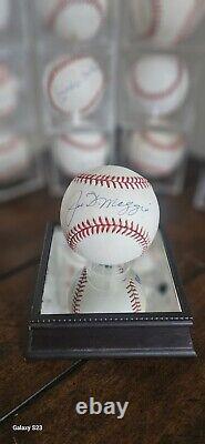 JOE DiMAGGIO Autographed Official American League Baseball New York Yankees