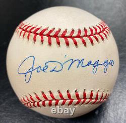 JOE DiMAGGIO Autographed Official American League Baseball! Signed, Yankees HOF
