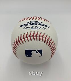JP FRANCE signed/autographed Official Rawlings Major League Baseball MLB BAS W