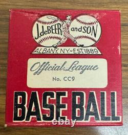 J. DeBeer and Son Official League Baseball No. CC9 Sealed