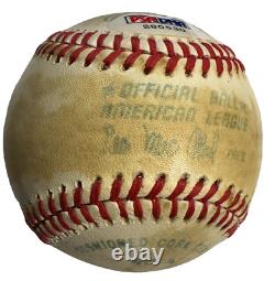 Jackie Gutierrez Autographed Official American League Baseball PSA/DNA Red Sox