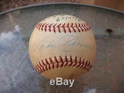 Jackie Jensen Signed Official American League Baseball Boston Red Sox Jsa Loa