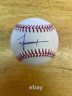 Jackson Merrill Signed Autographed Rawlings Official MLB Baseball Padres Rookie