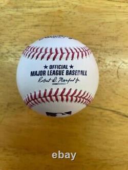 Jackson Merrill Signed Autographed Rawlings Official MLB Baseball Padres Rookie