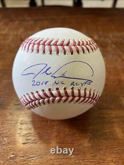 Jacob DeGrom Signed Official Major League Baseball JSA Coa 2014 ROY Mets
