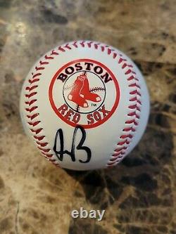 Jerry Remy Autographed Red Sox Logo Baseball Official Major League Baseball