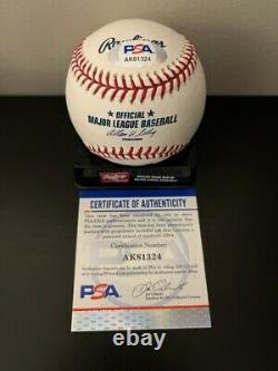 Jerry Seinfeld SIGNED OMLB Official Major League Baseball PSA/DNA COA NY Mets
