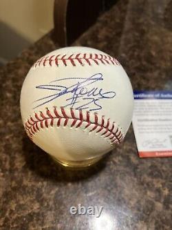 Jim Thome Autographed Signed Official National League Baseball W Psa/ Coa