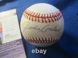 Jocko Conlan Autographed Official MLB Ball Major League Baseball Umpire JSA COA