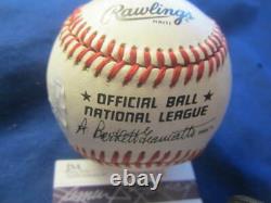 Jocko Conlan Autographed Official MLB Ball Major League Baseball Umpire JSA COA