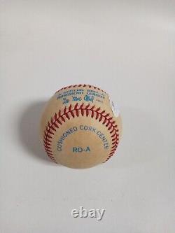 Joe DiMaggio 1980 Signed Rawlings Baseball Official American League JSA