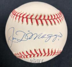 Joe DiMaggio Auto Official American League Baseball JSA COA