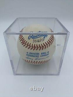 Joe DiMaggio Autographed Signed Official American League MLB Rawlings Baseball