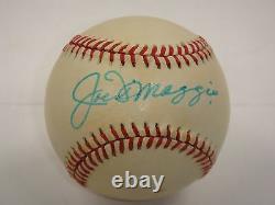 Joe Dimaggio Jsa Signed Official American League Baseball Autograph #y53298