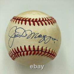 Joe Dimaggio Signed Official American League Baseball JSA COA