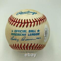 Joe Dimaggio Signed Official American League Baseball JSA COA