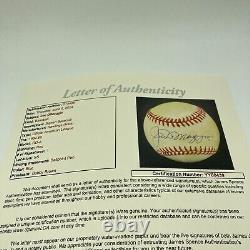 Joe Dimaggio Signed Official American League Baseball JSA COA