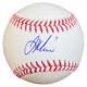 Joe Mauer Autographed Rawlings Official Major League Baseball Signed Beckett