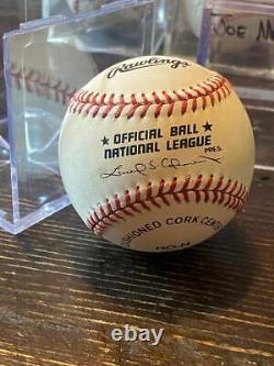 Joe Montana Autographed Signed BaseballOfficial Ball National League