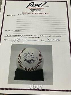 John Mayer Signed Autograph Official Major League Baseball Heavier Things Real