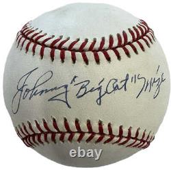 Johnny Mize Autographed Official American League Baseball (Beckett)