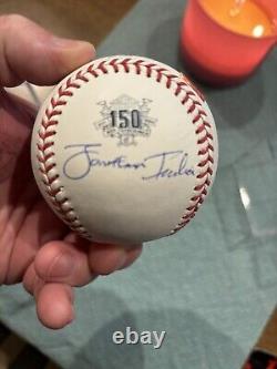 Jonathan India Signed Official Major League Baseball Cincinnati Reds Star JSA