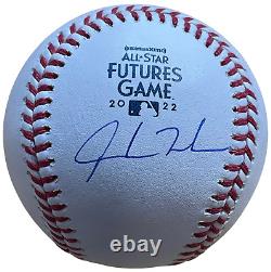 Jordan Walker 2022 Future Game Autographed Official Major League Baseball Becke