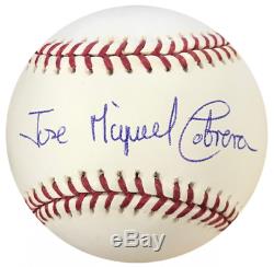 Jose Miguel Cabrera Autographed Official Major League Baseball (JSA)