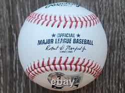 Jose Ramirez Signed Rawlings Official Major League Baseball Beckett QR Code