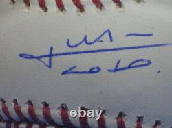 Juan Soto Autographed Rawlings Official Major League Baseball Beckett COA