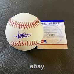 Juan Soto Signed Official Major League Baseball Autograph Auto Nationals PSA COA