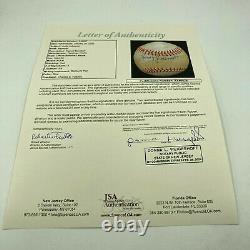 Judy Johnson Signed Vintage Official National League Baseball JSA COA
