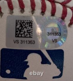 Julio Rodriguez Autographed Official Major League Baseball MLB