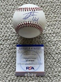 Julio Rodriguez Signed Rawlings Official Major League Baseball with PSA/DNA COA