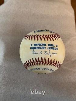 KEN GRIFFEY, JR. Mariners Reds Signed Official American League Baseball