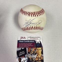KEN GRIFFEY JR SIGNED OFFICIAL AMERICAN LEAGUE BASEBALL WITH JSA COA autograph 2