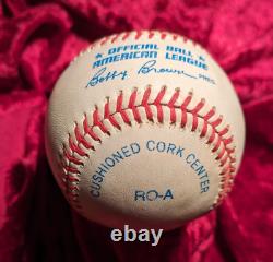 KEN GRIFFEY, JR. Signed Official Bobby Brown American League Baseball
