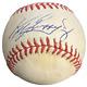 Ken Griffey Jr. Autographed Official American League Baseball BAS HOF Mariners