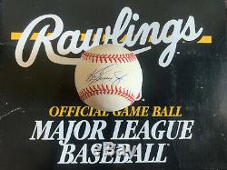 Ken Griffey Jr Autographed on Official American League Baseball