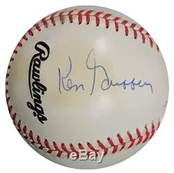 Ken Griffey Jr. & Ken Griffey Signed Official National League Baseball (UDA)